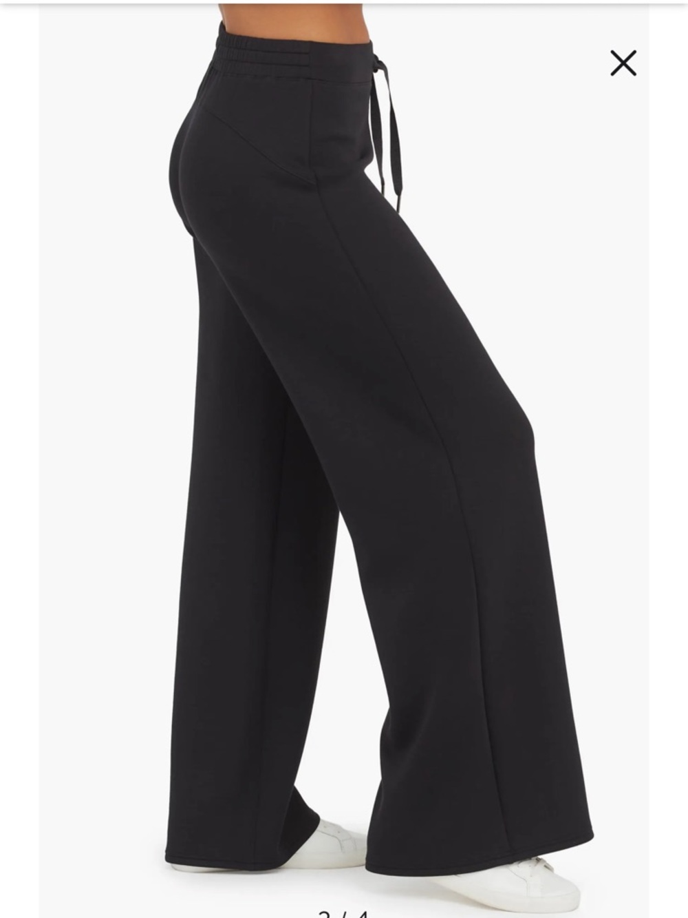 Spanx Air Essentials Wide Leg Pant - L - Picture 3 of 5